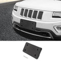 For 2014-2016 Jeep Grand Cherokee WK2 Car Front Bumper License Plate Bracket Holder
