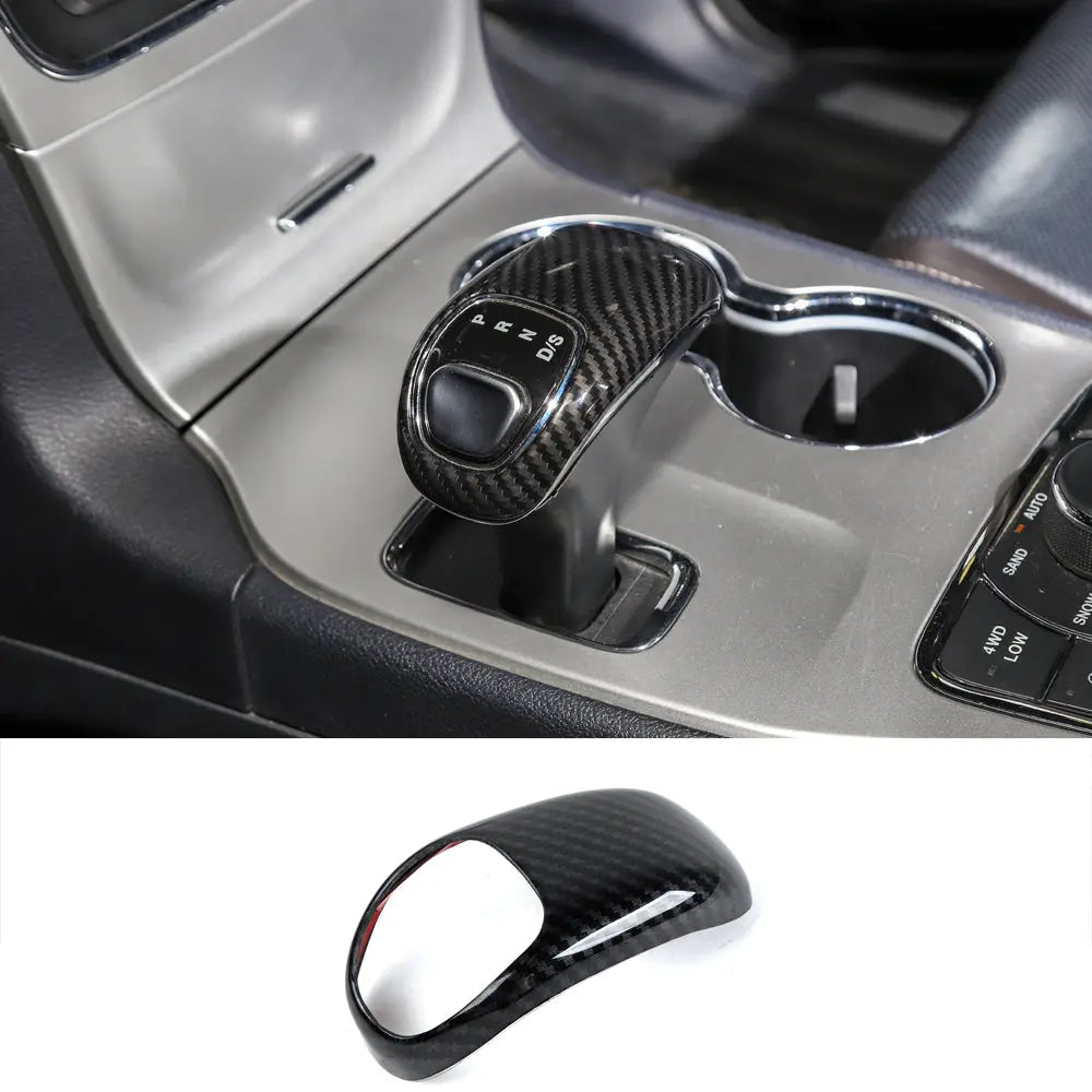 For 2014-2016 Jeep Grand Cherokee WK2 Gear Shift Knob Decor Cover Trim