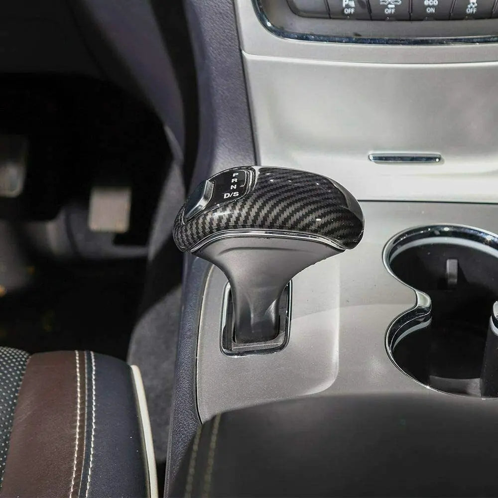 For 2014-2016 Jeep Grand Cherokee WK2 Gear Shift Knob Decor Cover Trim