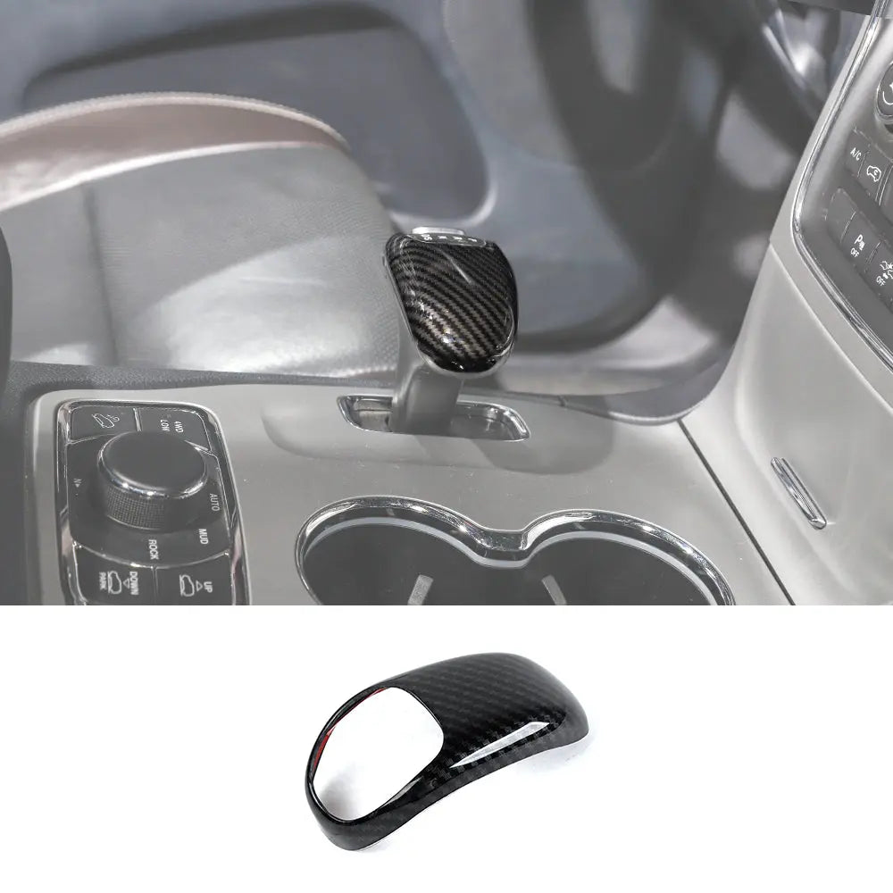 For 2014-2016 Jeep Grand Cherokee WK2 Gear Shift Knob Decor Cover Trim