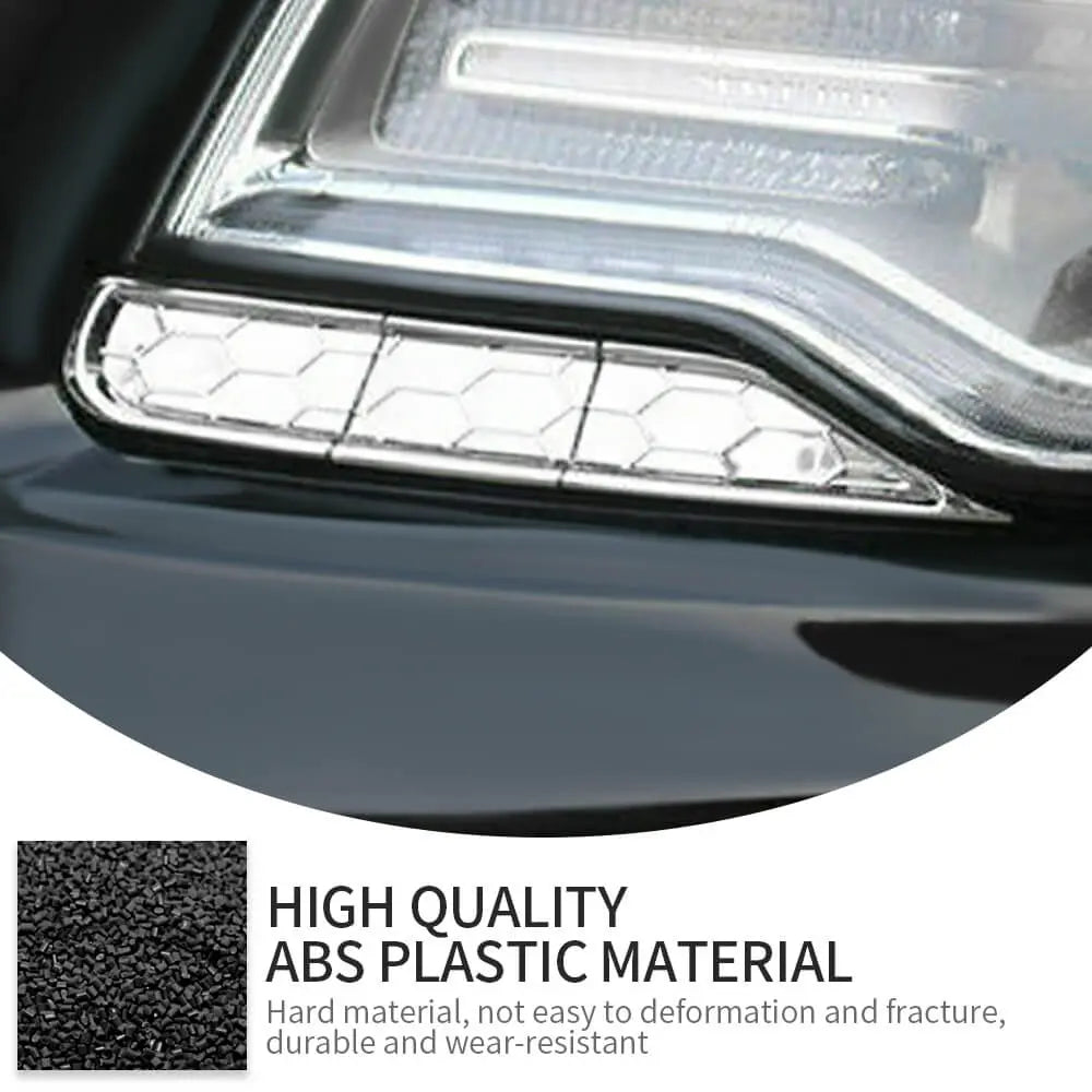 For 2014-2016 Jeep Grand Cherokee WK2 Headlight Cleaning Cover Trim Bezels