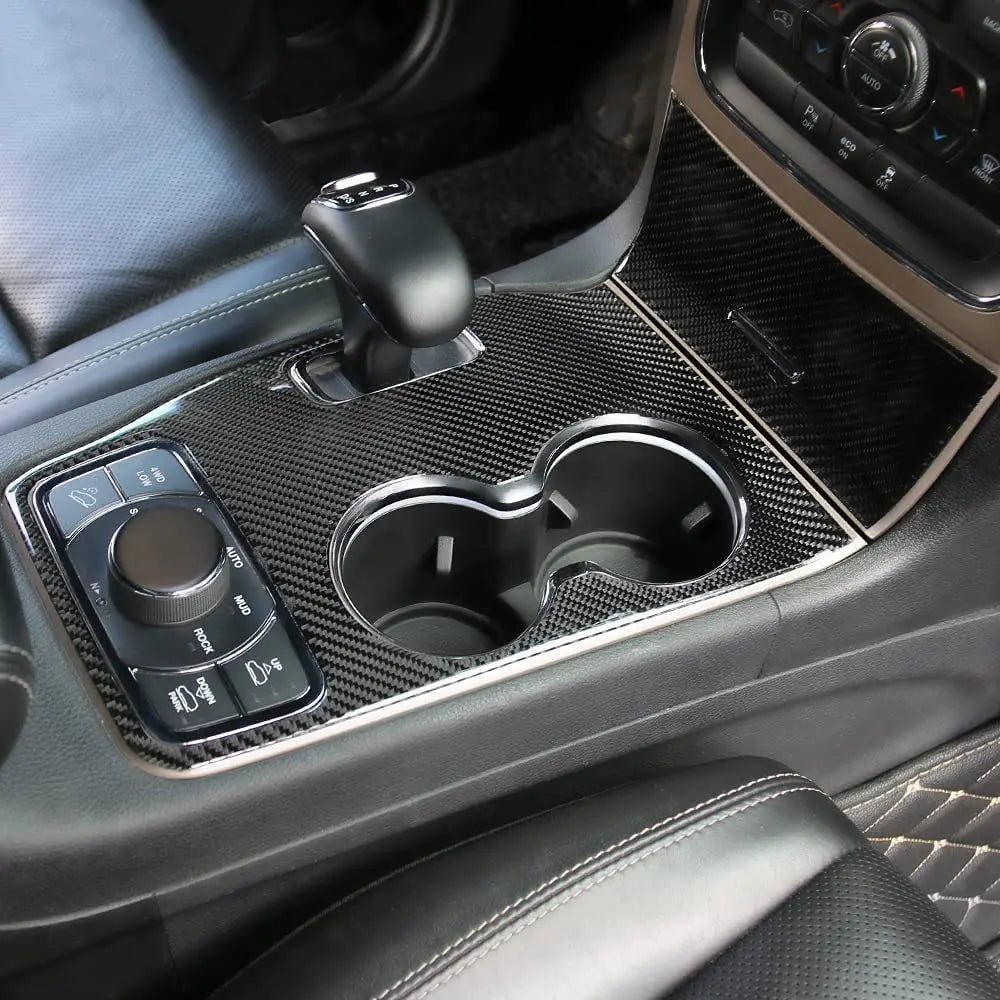 For 2014-2016 Jeep Grand Cherokee WK2 Inner Gear Shift Panel Trim Cover Kit