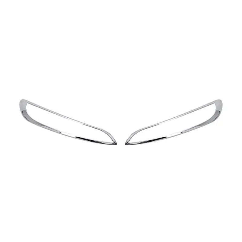 For 2014-2017 Jeep Cherokee Daytime Running Light Bezels Trim 2Pcs
