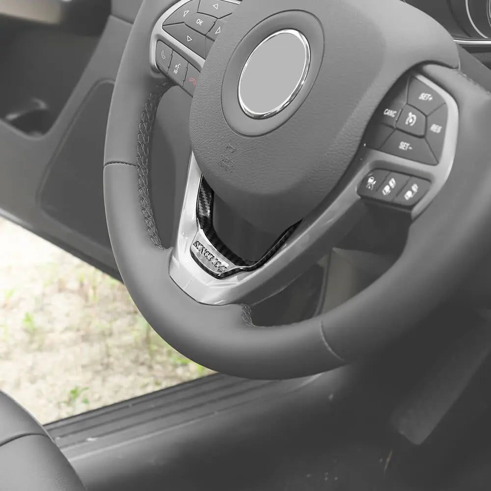 For 2014-2018 Jeep Cherokee 17 x Inner Center Console & Door Trim Kit
