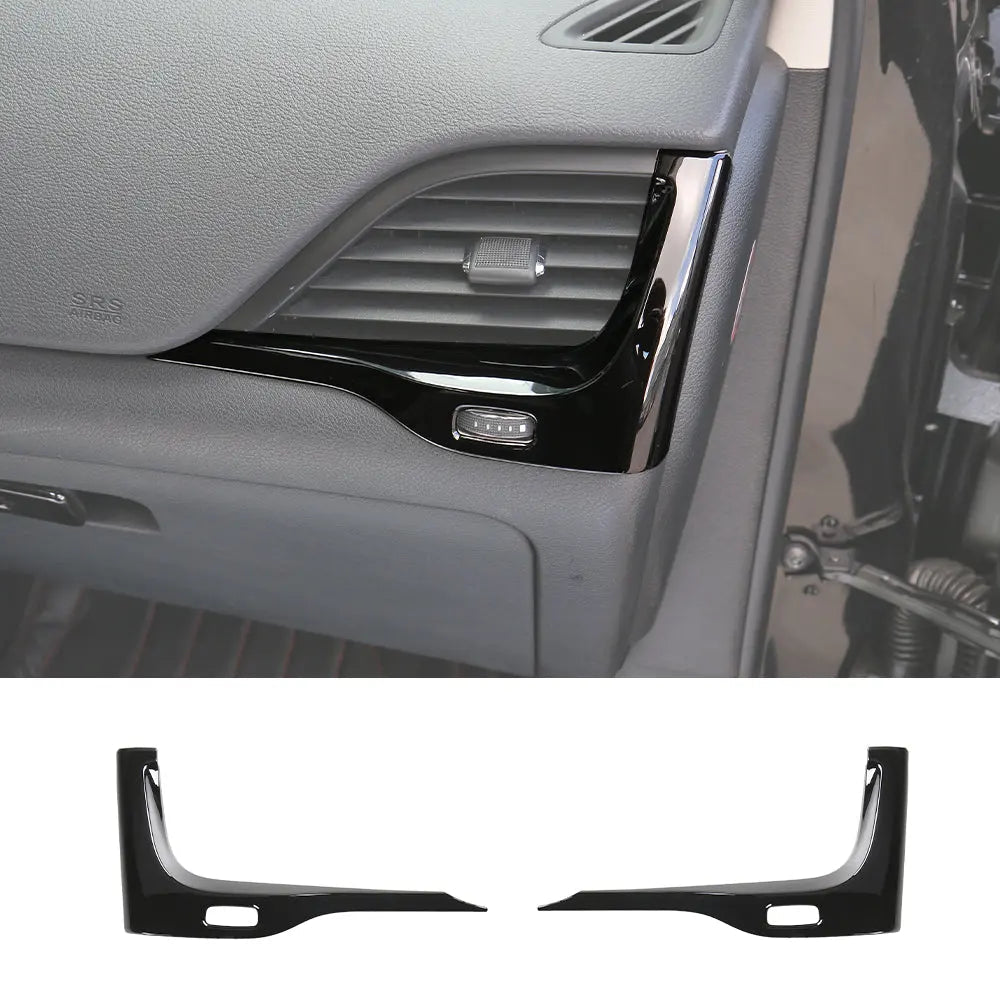 For 2014-2018 Jeep Cherokee Car Dashboard Left & Right Air Conditioning Vent Trim Cover
