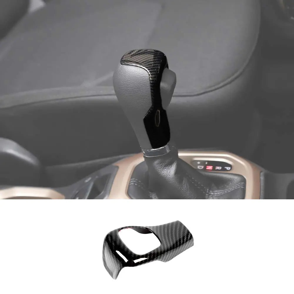 For 2014-2018 Jeep Cherokee Car Gear Shift Knob Handle Trim Cover