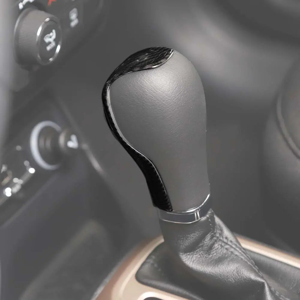 For 2014-2018 Jeep Cherokee Car Gear Shift Knob Handle Trim Cover