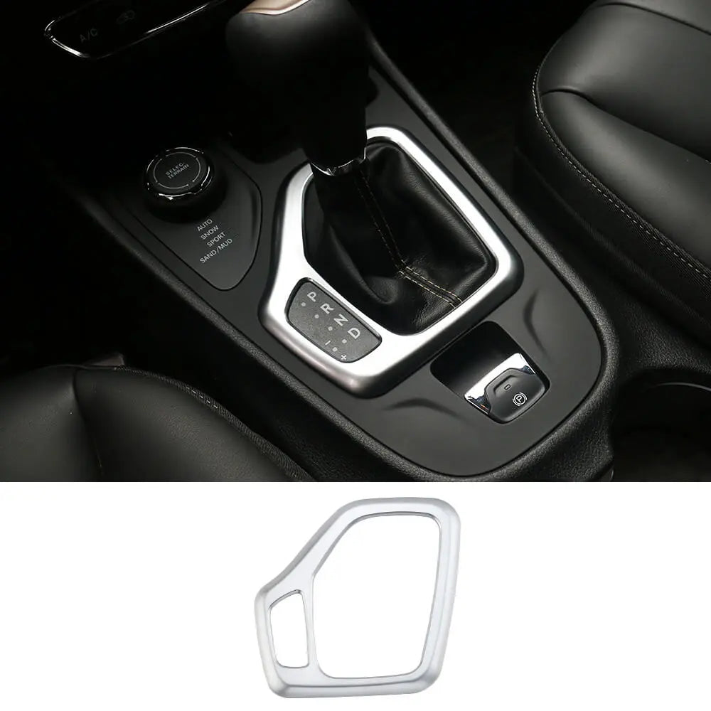 For 2014-2018 Jeep Cherokee Center Console Gear Shift Frame Trim