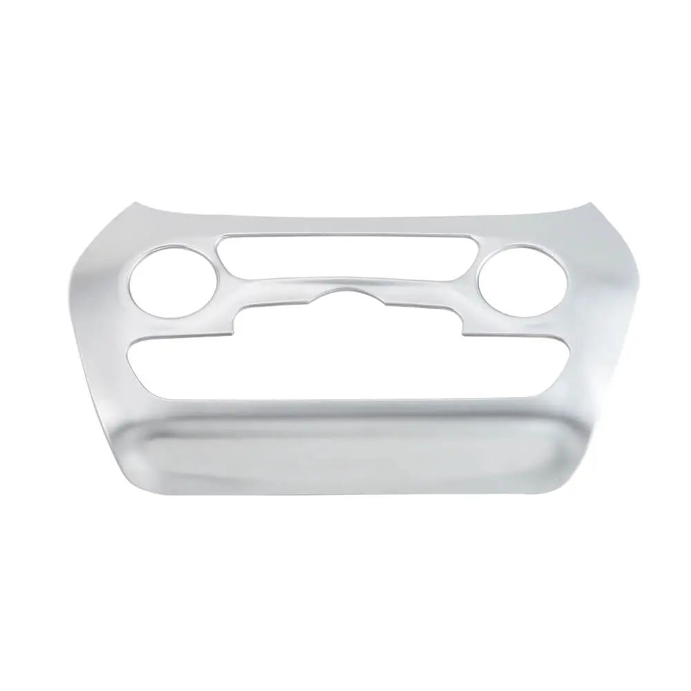 For 2014-2018 Jeep Cherokee Central Air Conditioner Switch Panel Trim Cover Silver