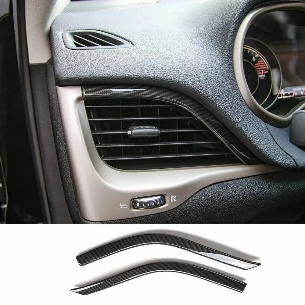 For 2014-2018 Jeep Cherokee Interior Dashboard Air Vent Outlet Trim