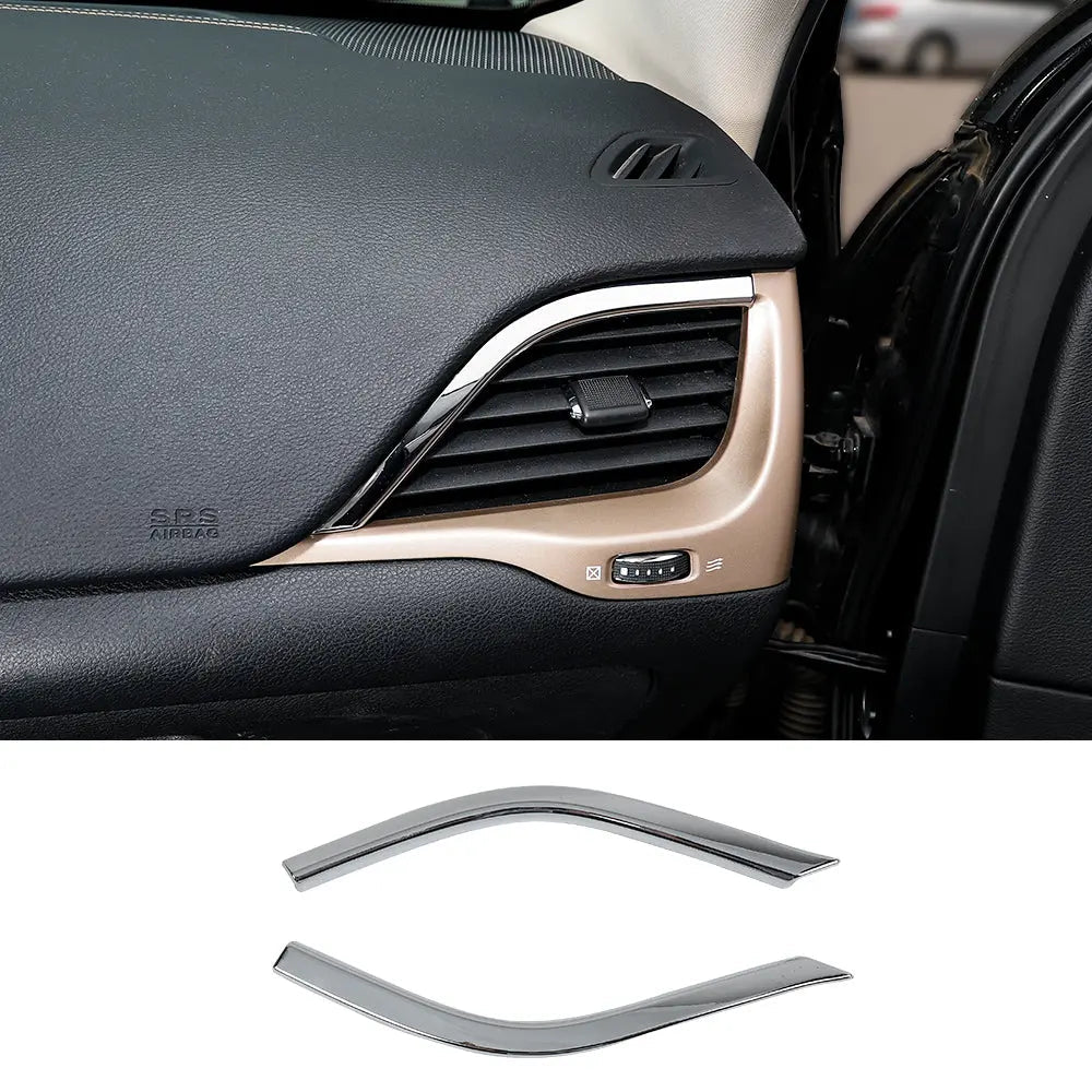 For 2014-2018 Jeep Cherokee Interior Dashboard Air Vent Outlet Trim