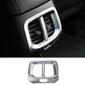 For 2014-2018 Jeep Cherokee Rear Seat Air Vent Outlet Cover Trim Frame Silver
