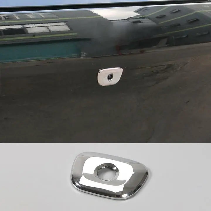 For 2014-2018 Jeep Cherokee Tail Gate Rear Door Camera Hole Cover Trim