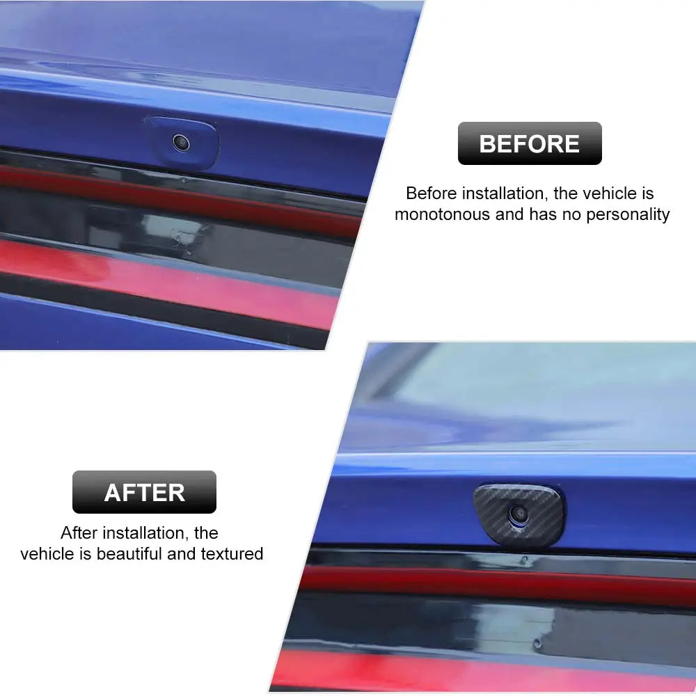 For 2014-2018 Jeep Cherokee Tail Gate Rear Door Camera Hole Cover Trim