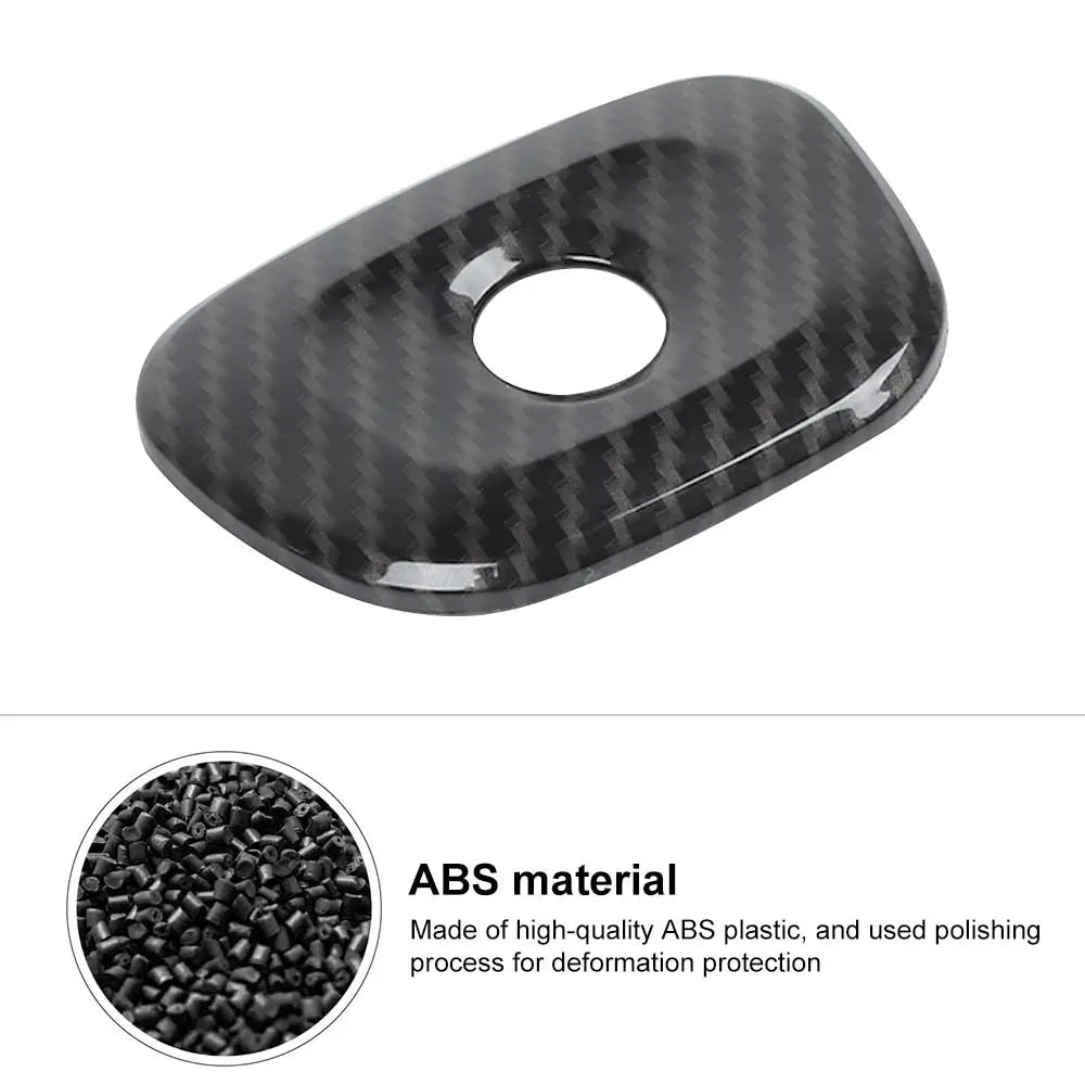 For 2014-2018 Jeep Cherokee Tail Gate Rear Door Camera Hole Cover Trim