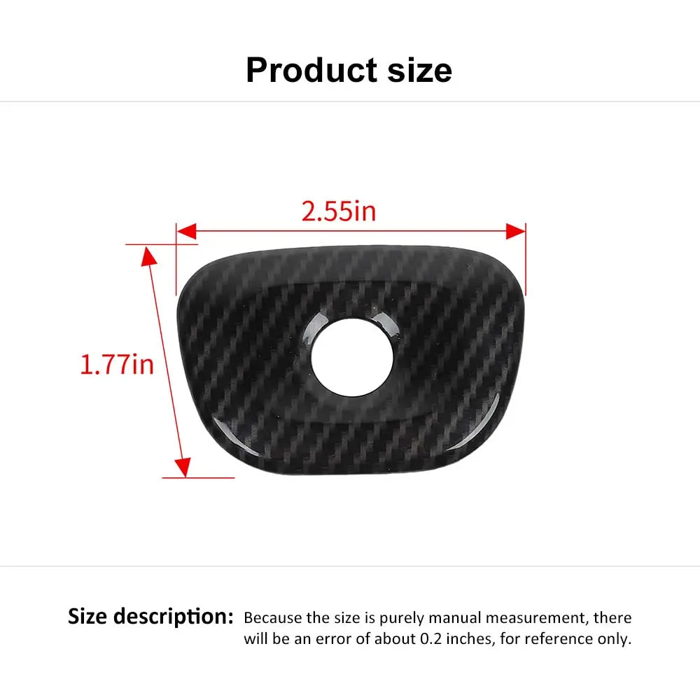 For 2014-2018 Jeep Cherokee Tail Gate Rear Door Camera Hole Cover Trim