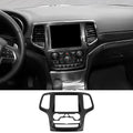 For 2014-2018 Jeep Grand Cherokee WK2 GPS Navigation Panel Trim Cover Bezel