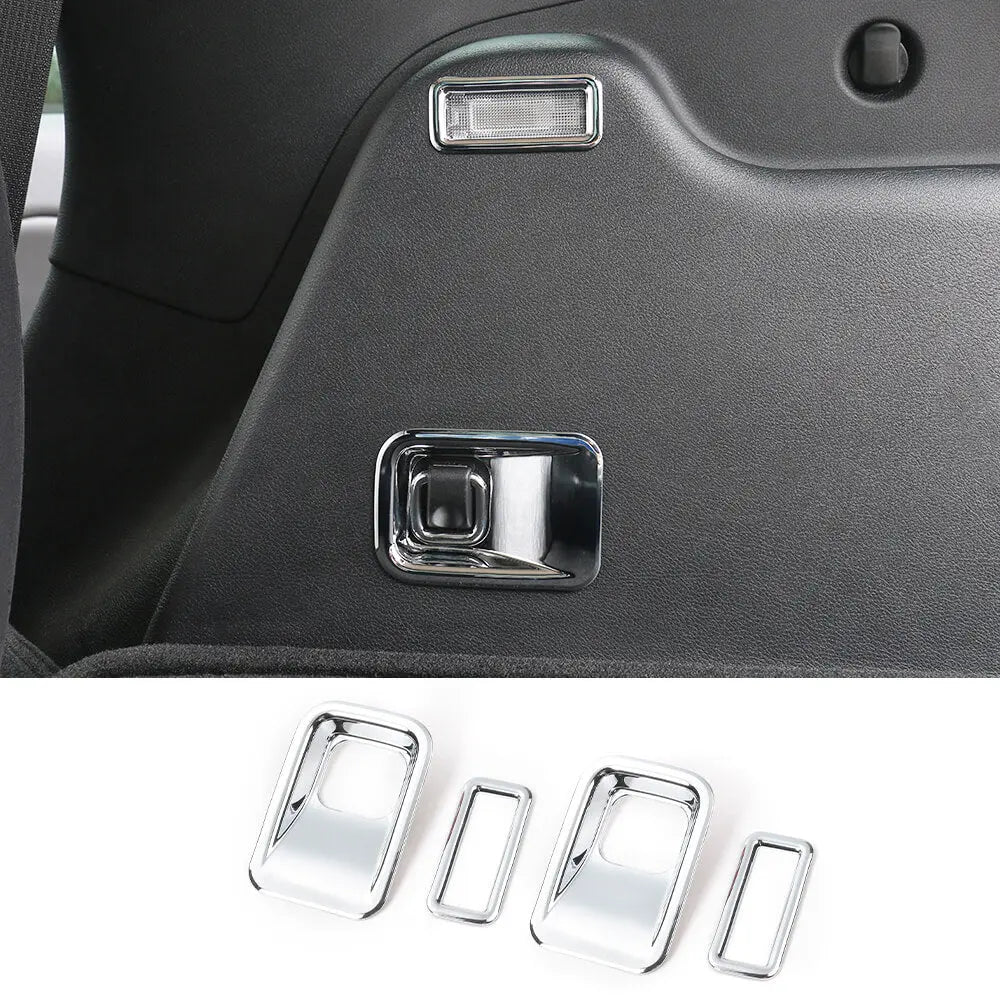 For 2014-2019 Jeep Cherokee Rear Trunk Light Lamp Frame Trim
