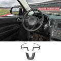 For 2014-2021 Jeep Grand Cherokee SRT8 Steering Wheel Trim Cover 3pcs