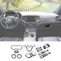 For 2014-2021 Jeep Grand Cherokee WK2 16PCS Interior Decoration Cover Trim Kit