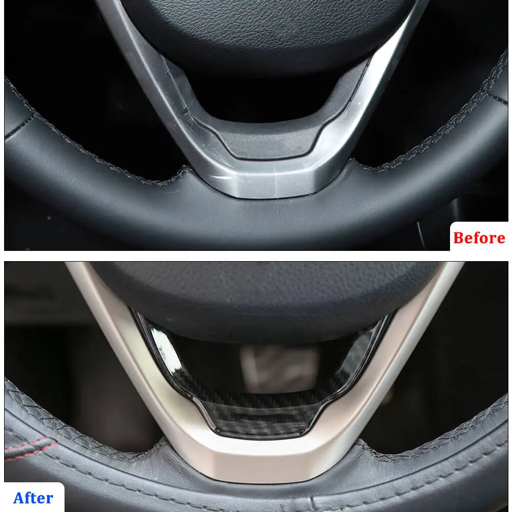 For 2014-2021 Jeep Grand Cherokee WK2/ 2014+ Cherokee Steering Wheel U-shaped Cover Trim