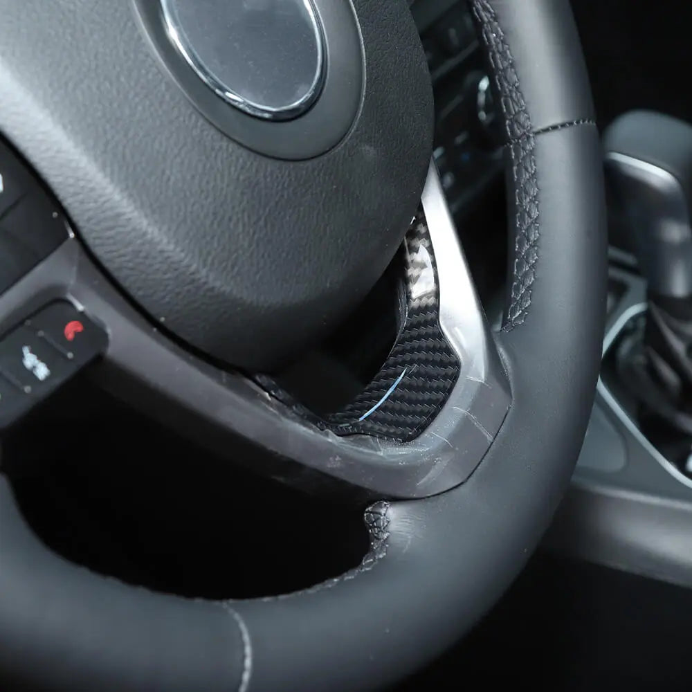 For 2014-2021 Jeep Grand Cherokee WK2/ 2014+ Cherokee Steering Wheel U-shaped Cover Trim
