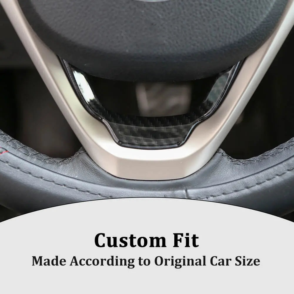 For 2014-2021 Jeep Grand Cherokee WK2/ 2014+ Cherokee Steering Wheel U-shaped Cover Trim
