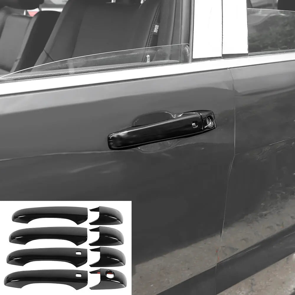 For 2014-2021 Jeep Grand Cherokee WK2 Door Handle Rearview Mirror Tail Light Trim Cover Set Kit