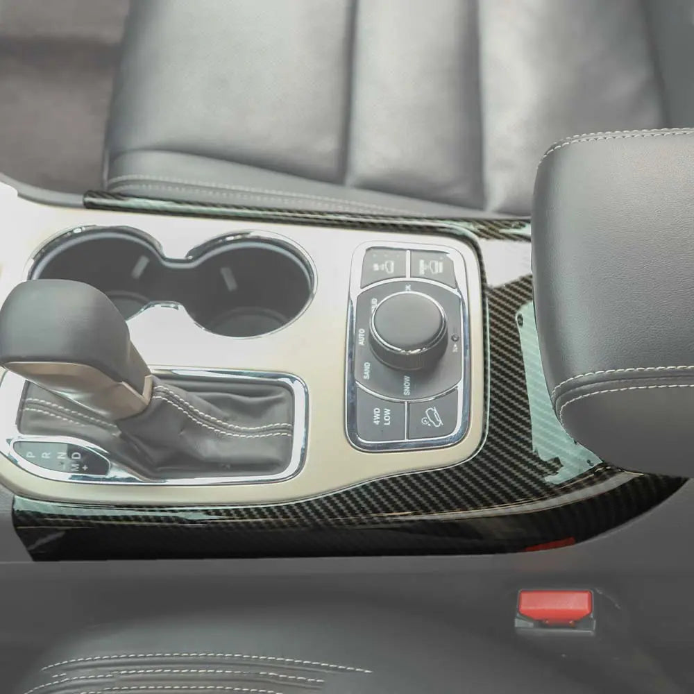 For 2014-2021 Jeep Grand Cherokee WK2 Interior Gear Shift Frame Cover Trim