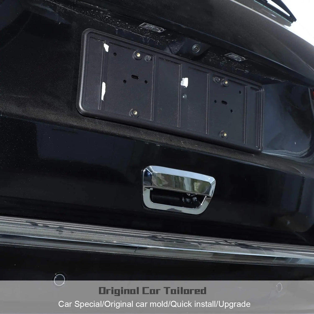 For 2014-2021 Jeep Grand Cherokee WK2 Tailgate Insert Cover Rear Trunk Door Handle Trim