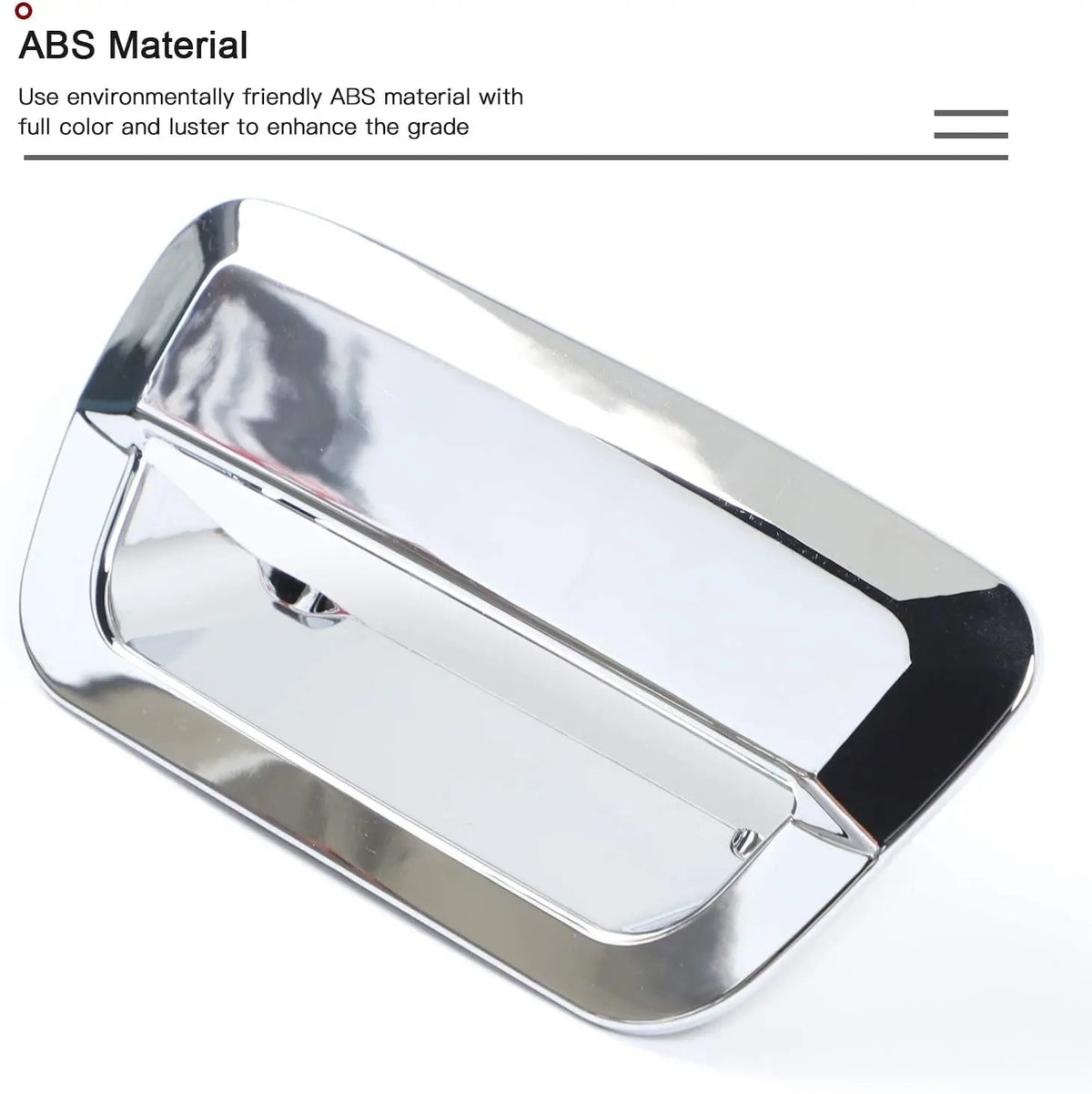 For 2014-2021 Jeep Grand Cherokee WK2 Tailgate Insert Cover Rear Trunk Door Handle Trim