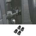 For 2014+ Jeep Cherokee 4x Door Stopper Limit Cover Trim Black