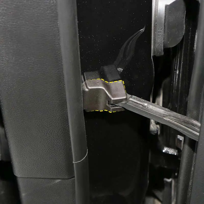 For 2014+ Jeep Cherokee 4x Door Stopper Limit Cover Trim Black