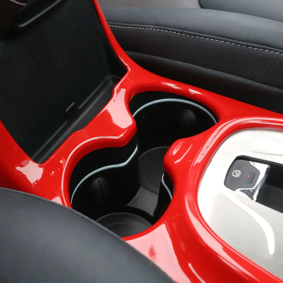 For 2014+ Jeep Cherokee Central Console Gear Shift Decor Cover Trim