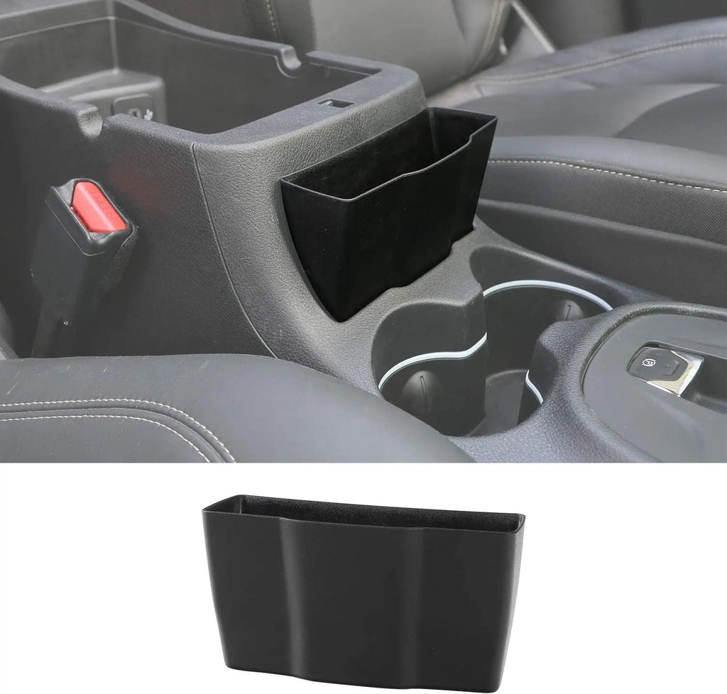 For 2014+ Jeep Cherokee Console Armrest Storage Box Insert Organizer