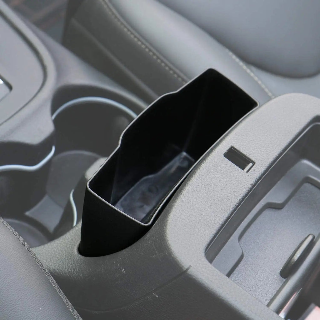 For 2014+ Jeep Cherokee Console Armrest Storage Box Insert Organizer