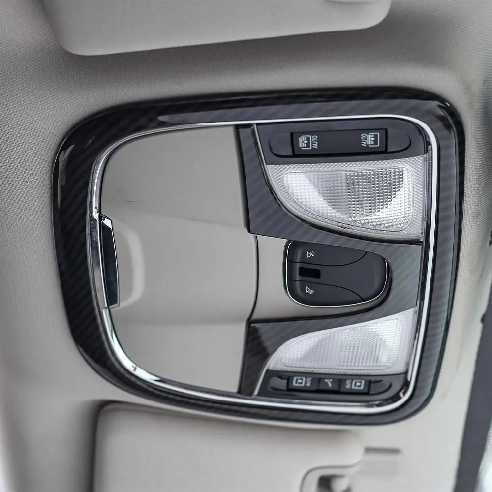 For 2014+ Jeep Cherokee Front Roof Reading Light Frame Trim