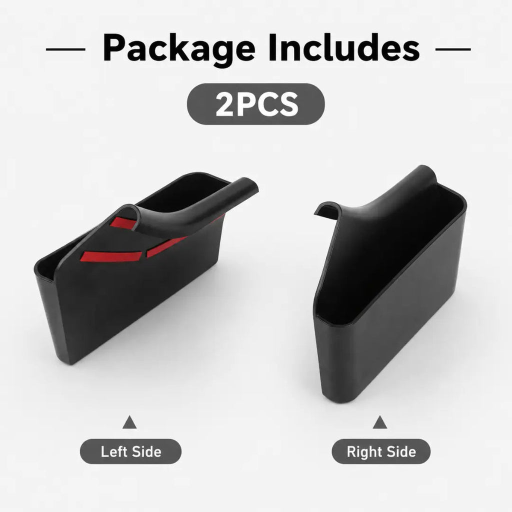 For 2014+ Jeep Cherokee Gear Shift Both Side Storage Box & Tray Center Console Organizer