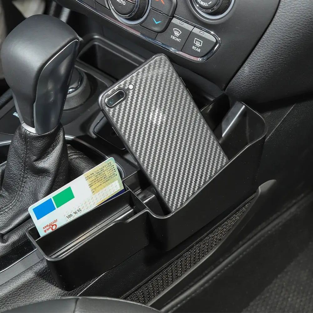 For 2014+ Jeep Cherokee Gear Shift Center Console Organizer