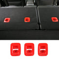 For 2014+ Jeep Cherokee Rear Seat Back backrest Cover Molding Trim 3PC