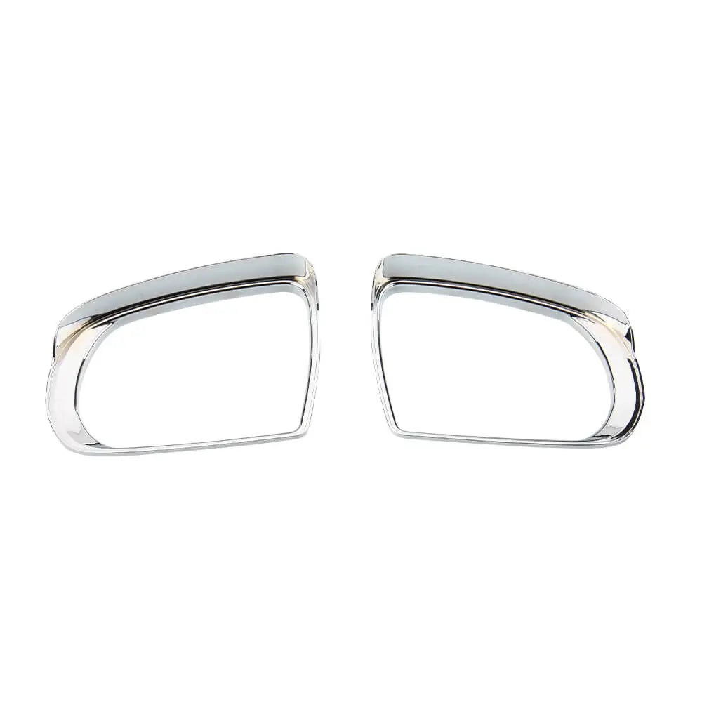 For 2014+ Jeep Cherokee Rear View Mirror Rain Eyebrow Trim