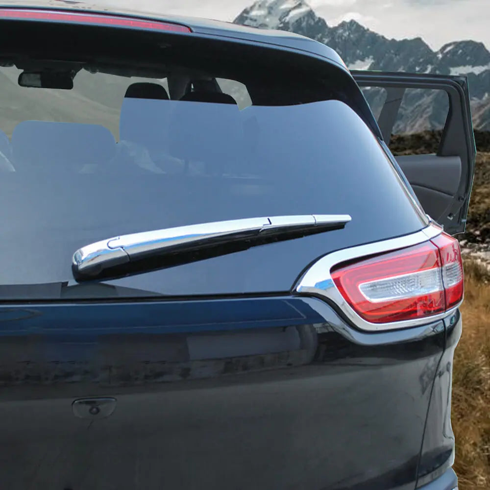 For 2014+ Jeep Cherokee Tail Rear Windshield Wiper Strip Cover Trim