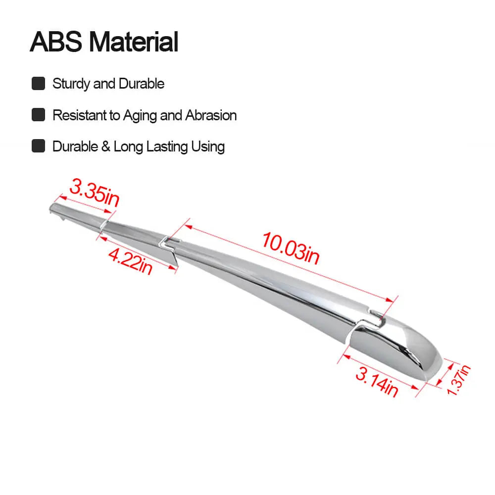 For 2014+ Jeep Cherokee Tail Rear Windshield Wiper Strip Cover Trim