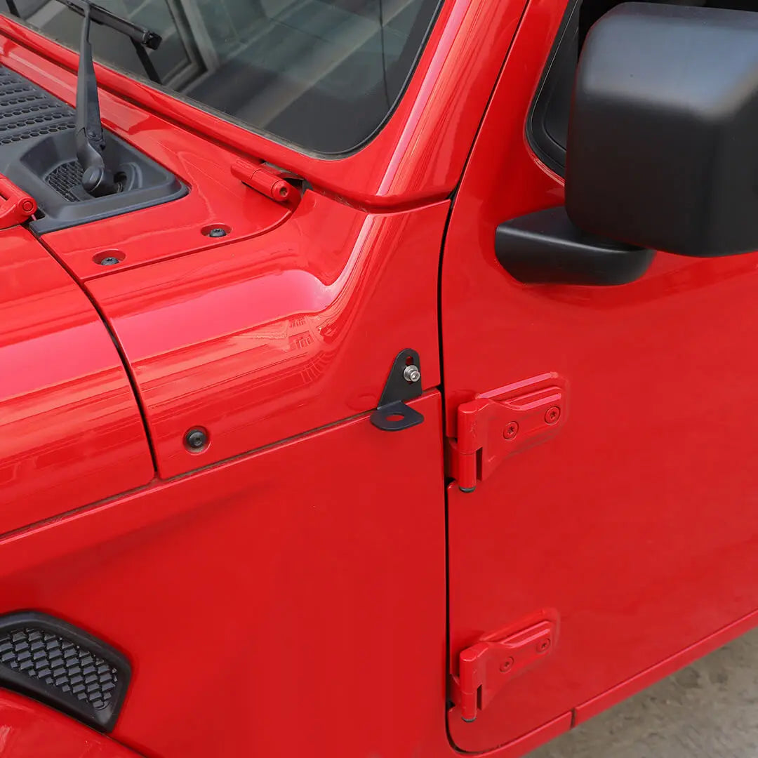 For 2014+ Jeep Wrangler JK JL Side A-pillar Corner Antenna Mounting Bracket Accessories