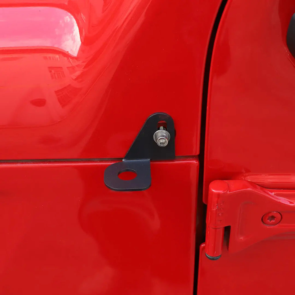 For 2014+ Jeep Wrangler JK JL Side A-pillar Corner Antenna Mounting Bracket Accessories