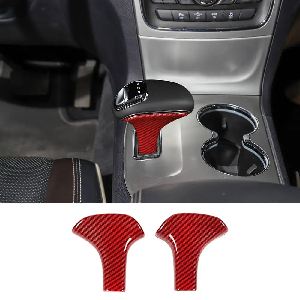 For 2014–2015 Jeep Grand Cherokee WK2 – Gear Shift Knob Head Cover Trim Decoration