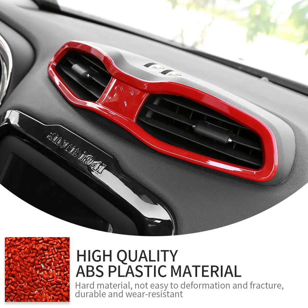 For 2015-2017 Jeep Renegade 31pcs Full Set Interior Decoration Trim Kit Cover