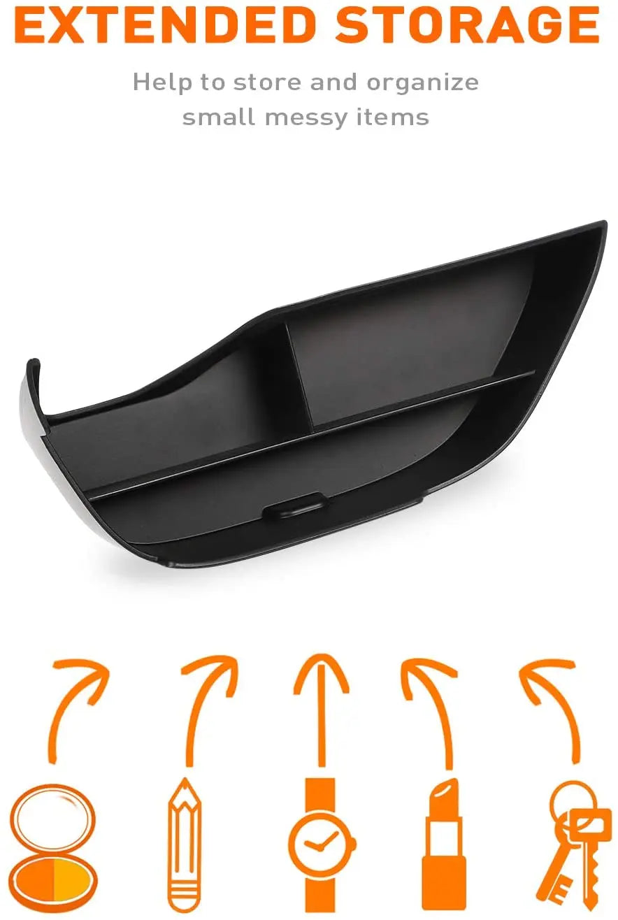 For 2019+ Jeep Renegade Center Console Organizers Gear Shift Front Storage Tray