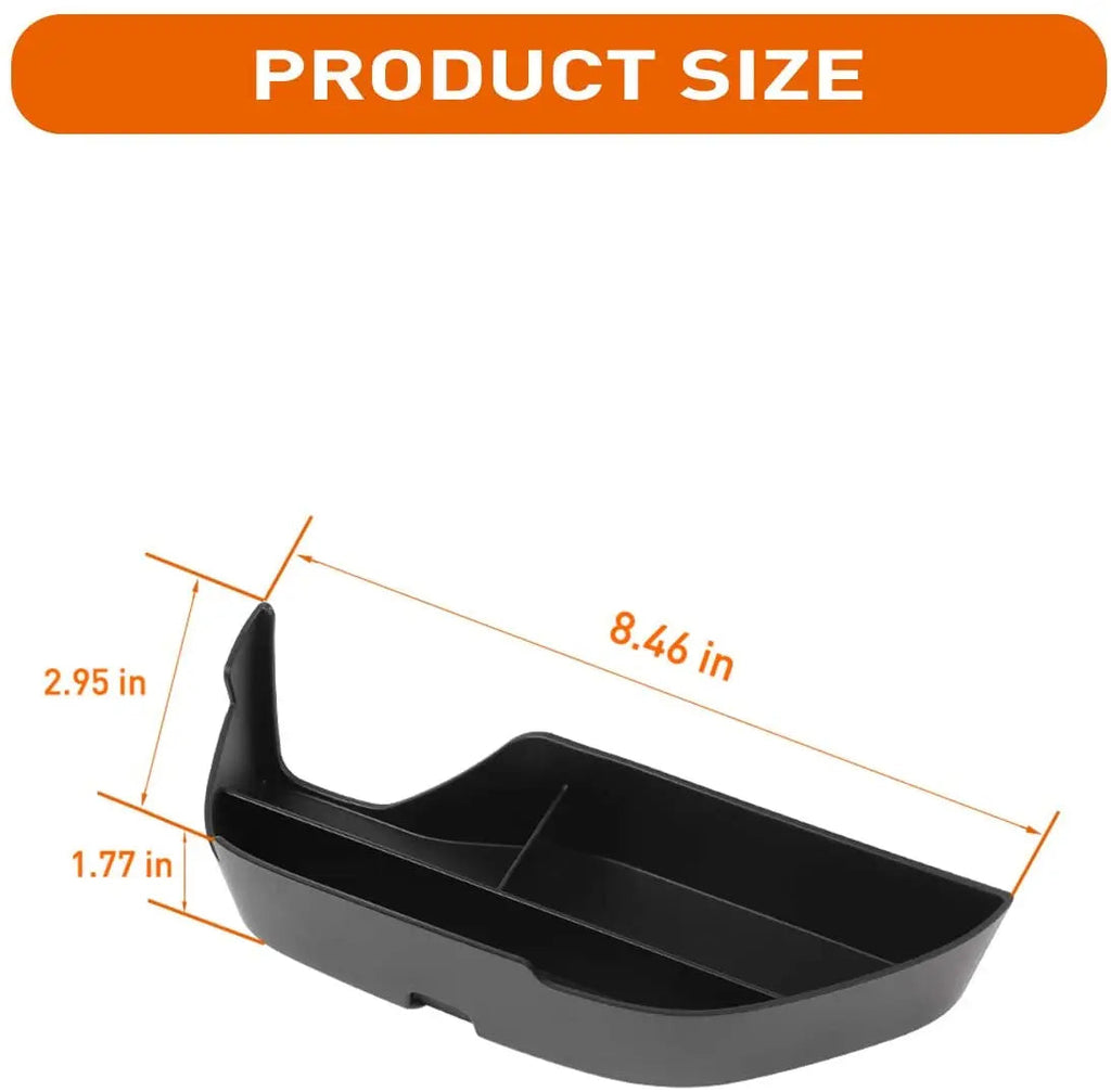 For 2019+ Jeep Renegade Center Console Organizers Gear Shift Front Storage Tray