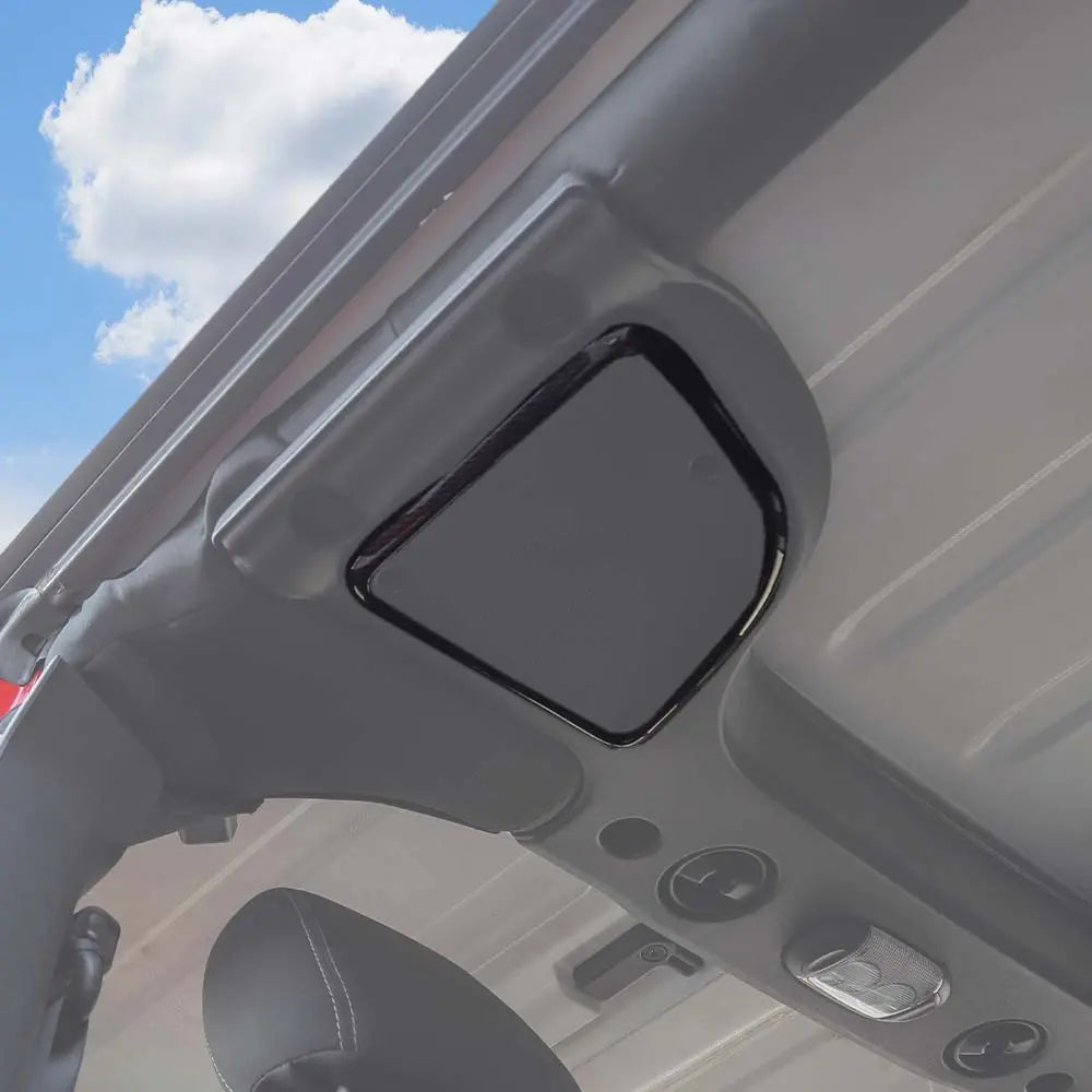 For 2015-2018 Jeep Wrangler JK JKU Car Roof Speaker Cover Frame Trim